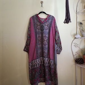 Long sleeve Boho Chic dress